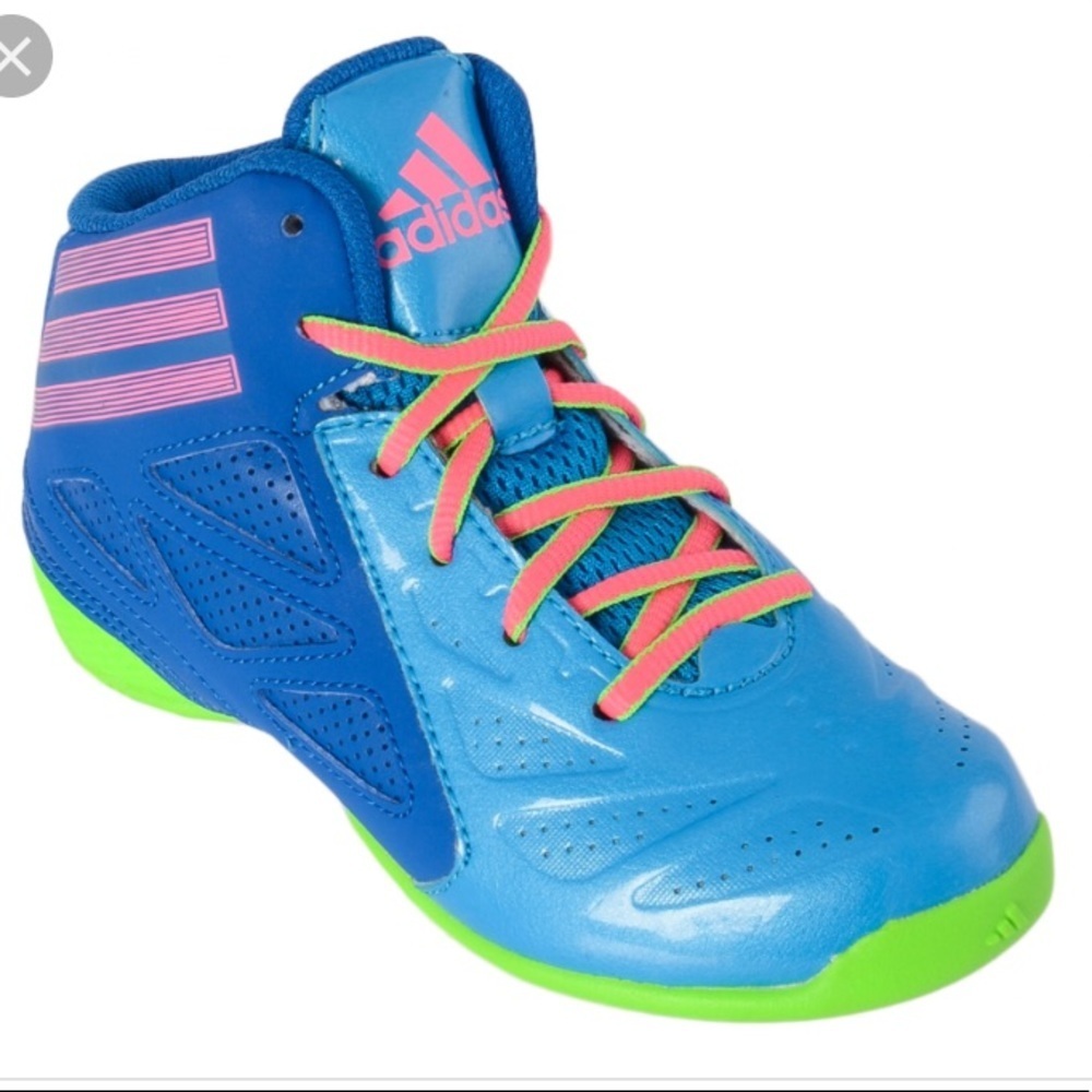 Adidas Next Level Blue Basketball Shoes 6.5 Youth